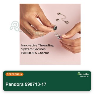 Pandora pulsera rígida plata 590713-17
