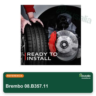 Brembo 08.B357.11 rotores discos frenos