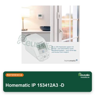 Homematic IP 153412A3 -D termostato digital