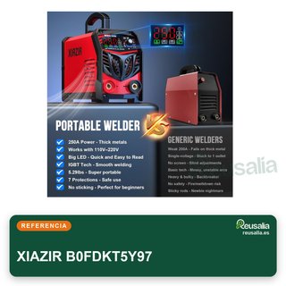 Soldador ARC 250A 220V portátil IGBT