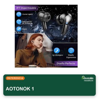 Auriculares Bluetooth 5.3 HiFi con reducción ruido