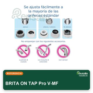 BRITA ON TAP Pro V-MF filtro agua grifo