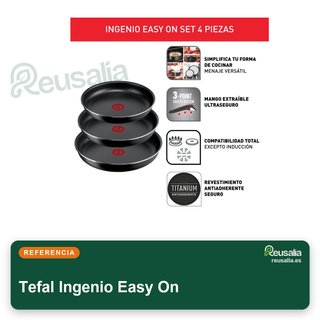 Tefal Ingenio Easy On juego sartenes 22-26cm