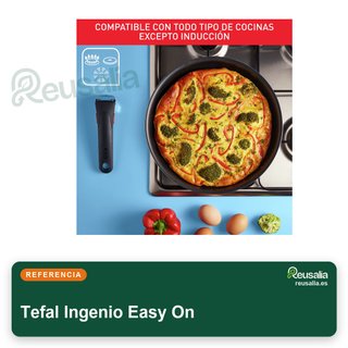 Tefal Ingenio Easy On juego sartenes 22-26cm