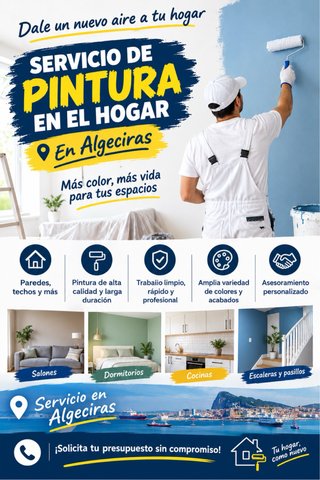 Servicio de Pintura en el Hogar en Algeciras