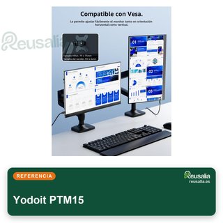 Yodoit monitor portátil 15.6" FHD USB-C HDMI