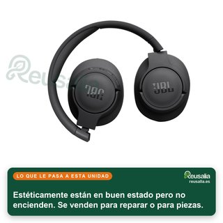- JBL Tune 720 BT auriculares inalámbricos 76h