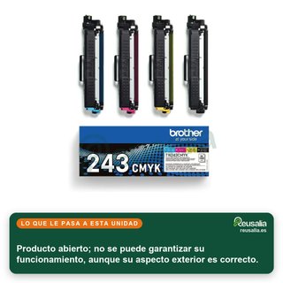 - Brother TN243BK Cartucho tóner negro original