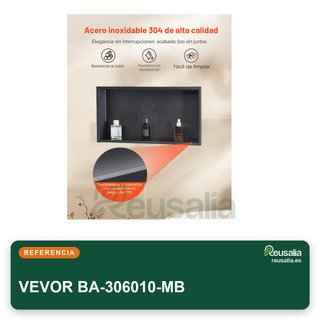 VEVOR nicho ducha acero inoxidable impermeable