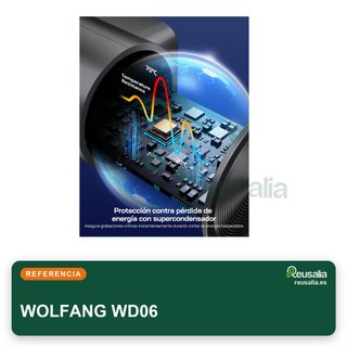 WOLFANG WD06 Dashcam 4K cámara coche visión