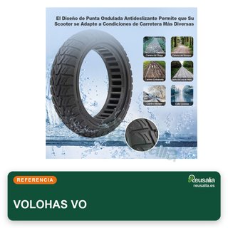 Neumáticos sólidos 10" Xiaomi 4 Pro panal