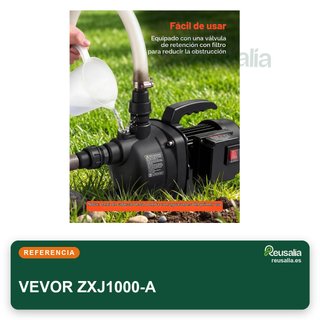 VEVOR bomba chorro pozos 800W 3700L/h