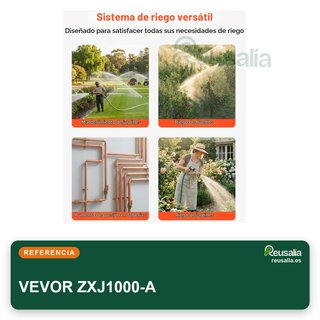 VEVOR bomba chorro pozos 800W 3700L/h