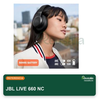 JBL LIVE 660 NC auriculares inalámbricos Bluetooth
