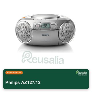 Philips Boombox AZ127/12 reproductor CD portátil