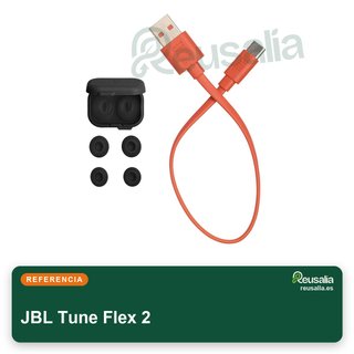 JBL Tune Flex 2 auriculares ANC 12mm negro