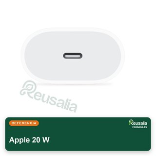 Apple 20 W adaptador carga rápida USB-C eficiente