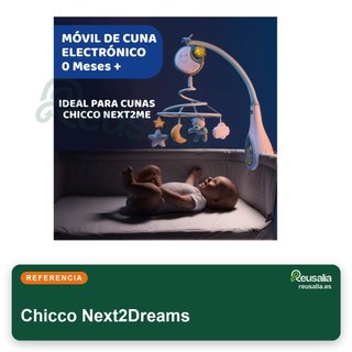 Chicco Next2Dreams móvil para cuna luz música