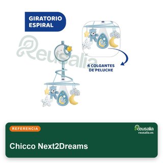 Chicco Next2Dreams móvil para cuna luz música