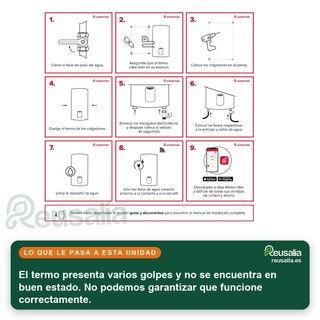 - Ariston termo eléctrico wifi ahorro energía