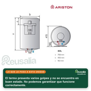 - Ariston termo eléctrico wifi ahorro energía