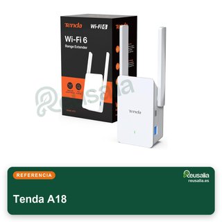 Tenda A18 repetidor WiFi doble banda cobertura