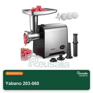 Yabano picadora carne eléctrica 3 en 1