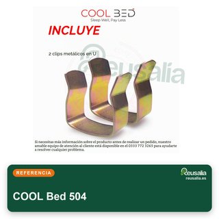 COOL Bed clips metálicos unir bases cama