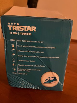 Plancha Vapor Tristar ST-8300 2000W