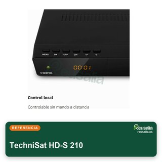 TechniSat HD-S 210 receptor HD compacto