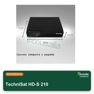 TechniSat HD-S 210 receptor HD compacto