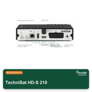 TechniSat HD-S 210 receptor HD compacto