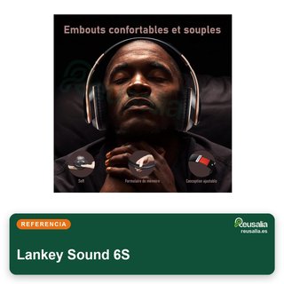 Lankey Sound 6S Auriculares inalámbricos Bluetooth