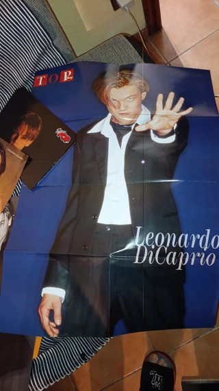 Lote revista y pósters Leonardo DiCaprio