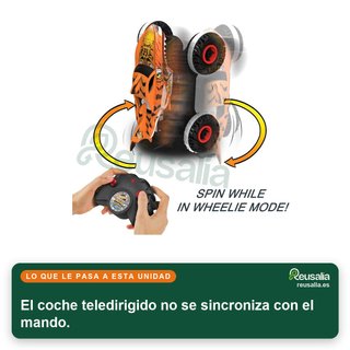 - Hot Wheels HGV87 coche teledirigido