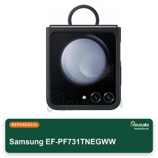 Samsung EF-PF731TNEGWW funda móvil silicona azul