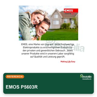 EMOS termostato digital control temperatura