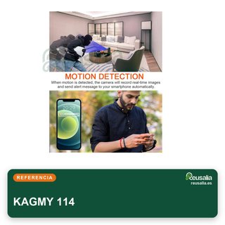 KAGMY cámara mini compacta cargador USB wifi
