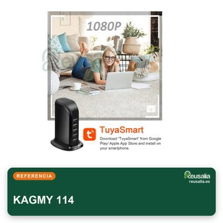 KAGMY cámara mini compacta cargador USB wifi