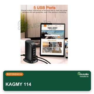 KAGMY cámara mini compacta cargador USB wifi