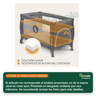 - Lionelo Sven Plus cuna viaje bebé mosquitero