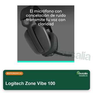 Logitech Zone Vibe 100 auriculares inalámbricos
