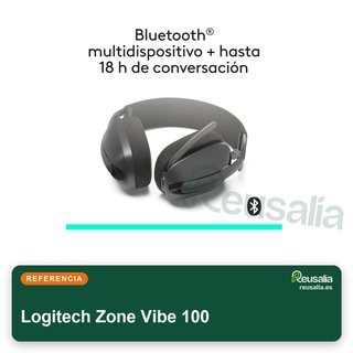 Logitech Zone Vibe 100 auriculares inalámbricos
