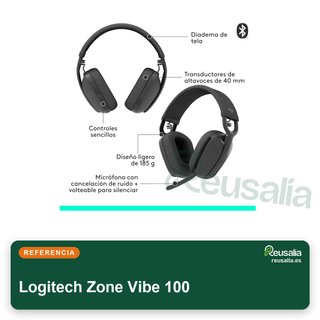 Logitech Zone Vibe 100 auriculares inalámbricos