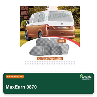 MaxEarn alfombrillas térmicas parasol VW T4 SWB