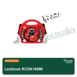 Lexibook RCDK100MI reproductor CD karaoke portátil