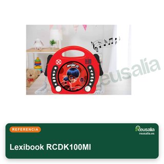 Lexibook RCDK100MI reproductor CD karaoke portátil