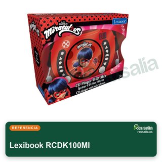 Lexibook RCDK100MI reproductor CD karaoke portátil