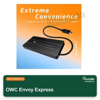 OWC Envoy Express gabinete portátil NVMe