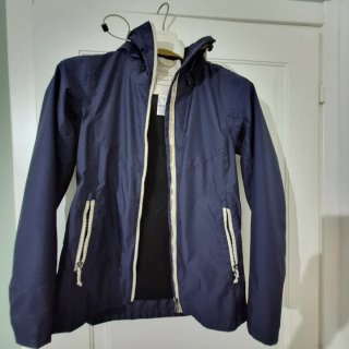 Giubbotto antivento Tribord donna blu